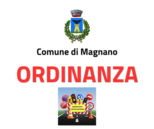 chiusura tratto di strada